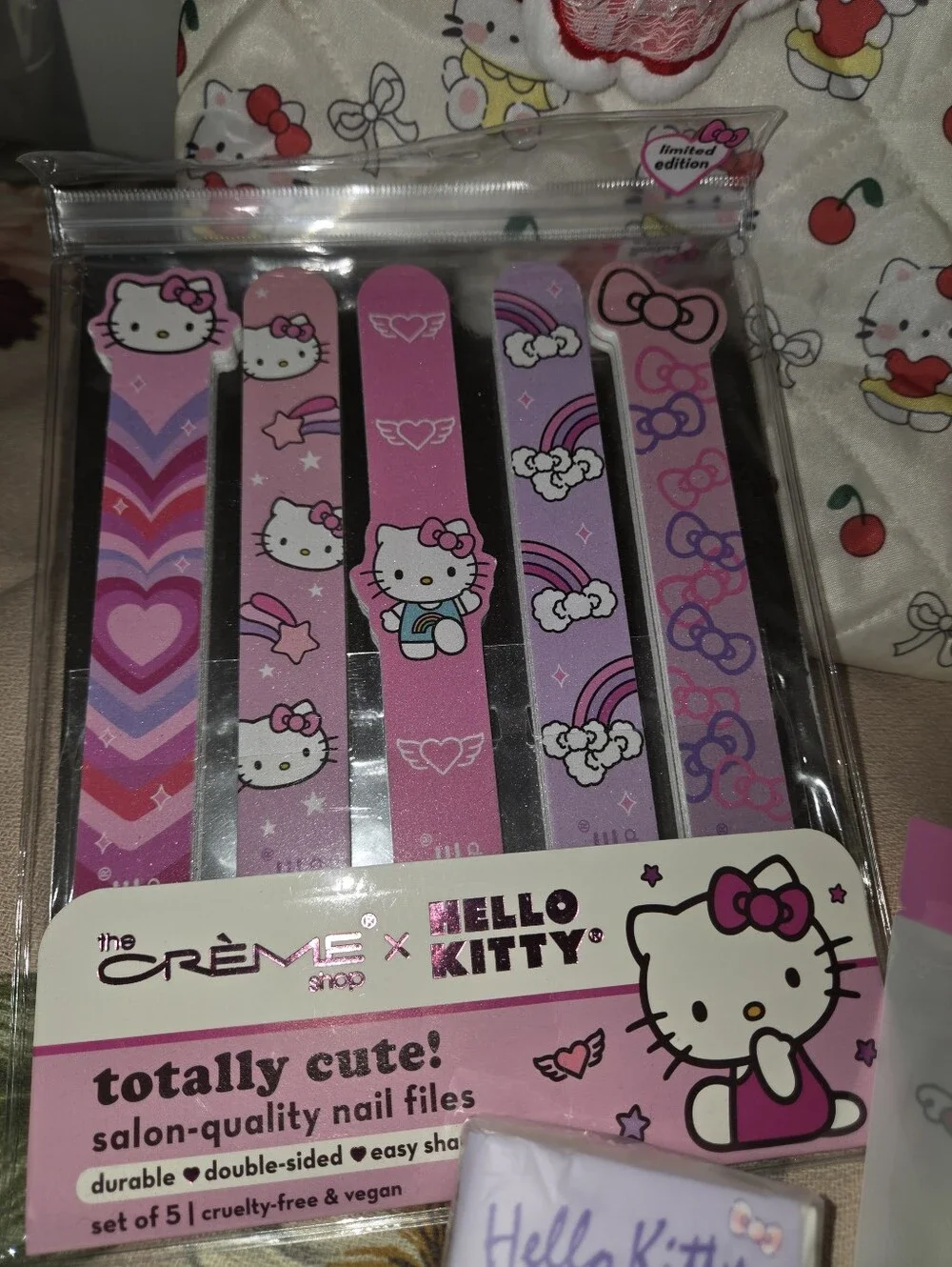 Hello Kitty Bag W Plush Bag Charm And Etc.